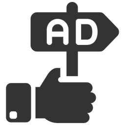 Advertisement hold  Icon