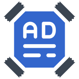 Ads poster  Icon