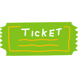 Entrance Ticket  Icon