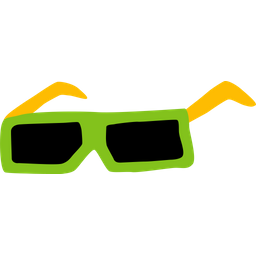 Cinema Glasses  Icon