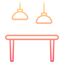 Dining table  Icon