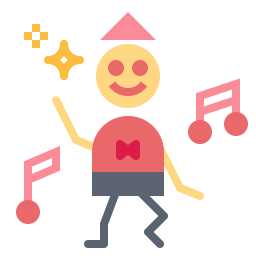 Dancing  Icon