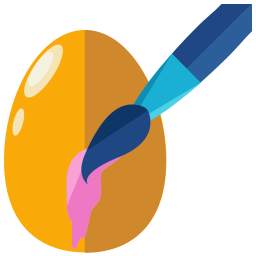 Egg Painting  Icon