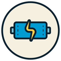 Battery Charging  Icon