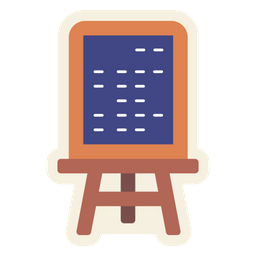 Blackboard Menu  Icon