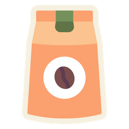 Coffee Packaging Bag  Icon