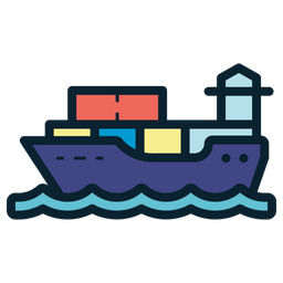 Container Ship  Icon