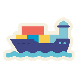 Container Ship  Icon