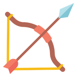 Bow And Arrow  Icon