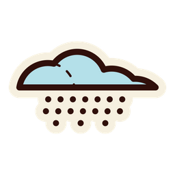 Cloud Rain  Icon