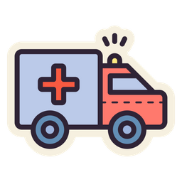 Ambulance Car  Icon