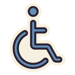 Accessible Sign  Icon