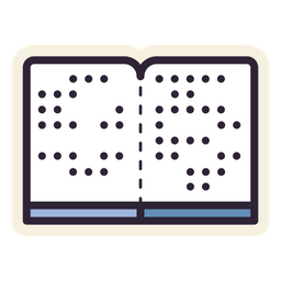 Braille Book  Icon