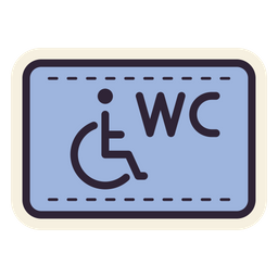 Accessible Toilet  Icon