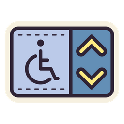 Accessible Lift  Icon