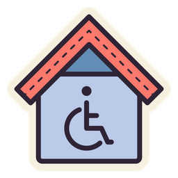 Accessible Home  Icon