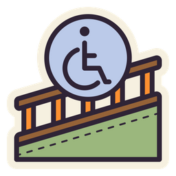 Accessible Stair  Icon