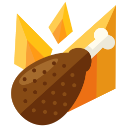 Chicken wing  Icon