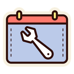 Construction Schedule  Icon