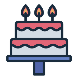 Birthday Cake  Icon