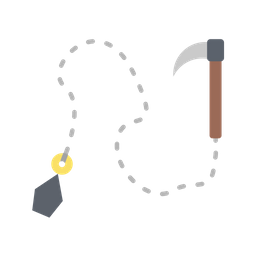 Chain Sickle  Icon