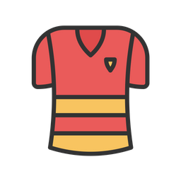 Camisa de futebol  Ícone