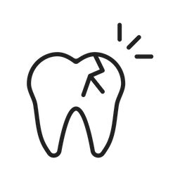 Cracked Tooth  Icon