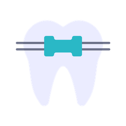 Aparelho ortodôntico  Ícone
