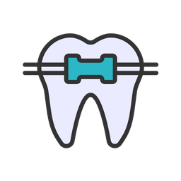 Aparelho ortodôntico  Ícone