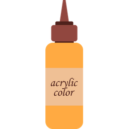 Acrylic Color  Icon