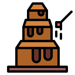 Chocolate fountain  Icon