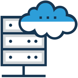 Cloud Server  Icon