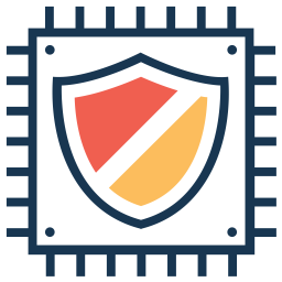 Chip Protection  Icon