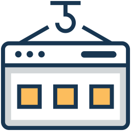 Build Website  Icon