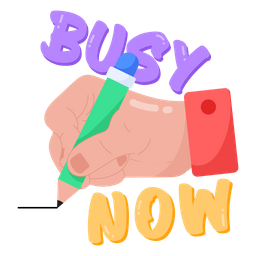 Busy Now  Icon