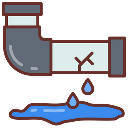 Broken pipes  Icon