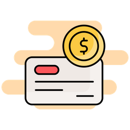 Bank Check  Icon