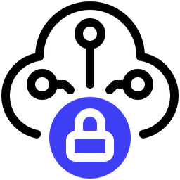 Cloud Security  Icon