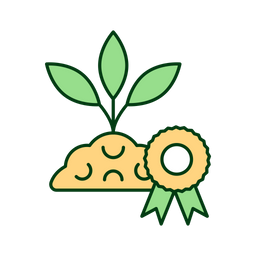 High quality soil  Icon