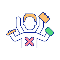 Avoid multitasking  Icon