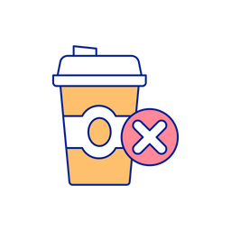 No coffee cup  Icon