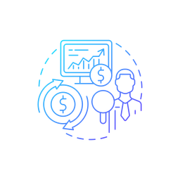 Review investments performance  Icon