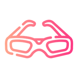 D Glasses  Icon