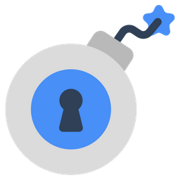 Bomb Security  Icon