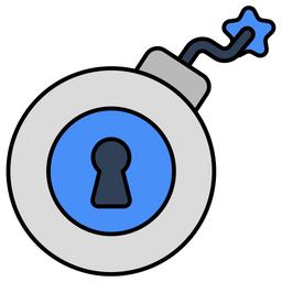 Bomb Security  Icon