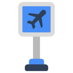 Airport Roadboard  Icon