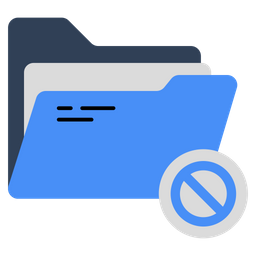 Ban Folder  Icon