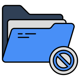 Ban Folder  Icon