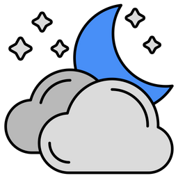 Cloudy Night  Icon