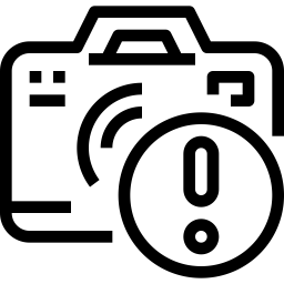 Kamera aufmerksamkeit  Symbol